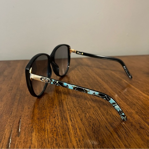 Christian Dior black and blue vintage sunglasses. Made in Germany 2277 90. - Picture 7 of 12